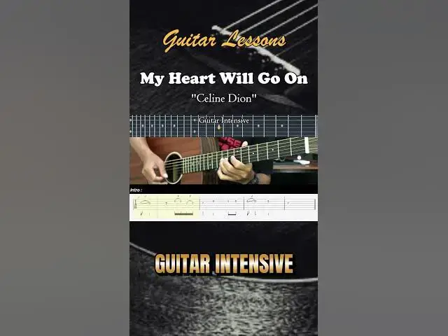Video thumbnail for My Heart Will Go On - Celine Dion | EASY Guitar Lessons TAB - Guitar Tutorial