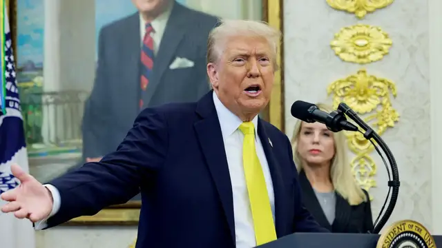 'Video thumbnail for Trump acknowledges challenges of finding Gaza captives’ bodies'