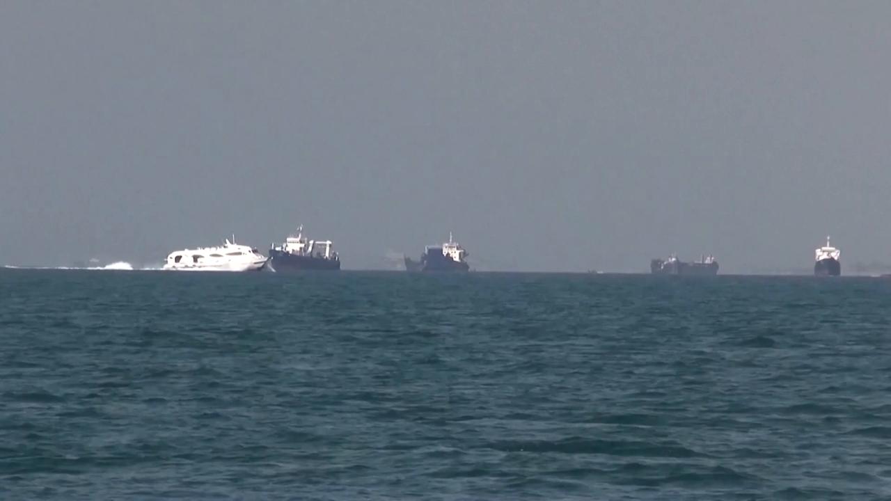 Video thumbnail for Iran moves to regulate Hormuz transit as US warns shippers of sanctions risk.