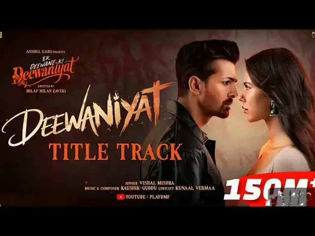 Video thumbnail for DEEWANIYAT TITLE TRACK ( HINDI SONG ) viral music 🎶