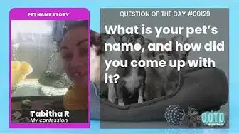 Video thumbnail for Tabitha's got a creative reason behind Bubbles the Fish!