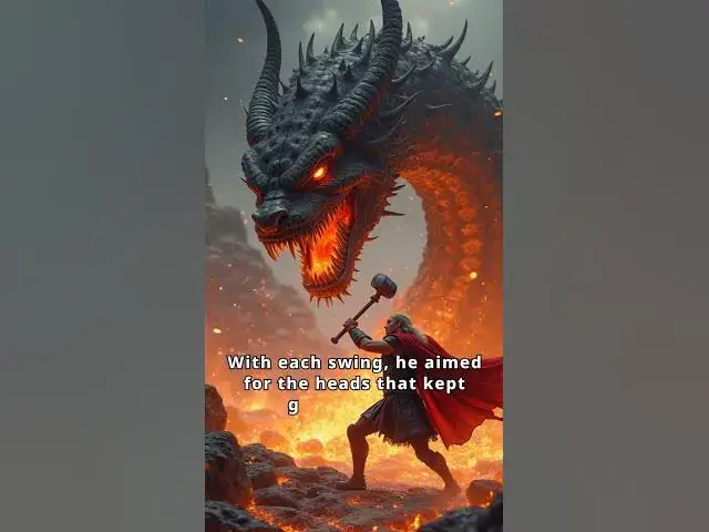 Video thumbnail for The Day Thor Took Down a Lava Hydra in Muspelheim