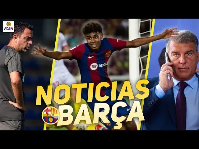 'Video thumbnail for 🚨 OFICIAL: LAMINE YAMAL, HASTA 2026 🚨 ◾ LAPORTA DEMANDARÁ A VILLAREJO ◾ TENSIÓN EN EL BARÇA-SEVILLA'