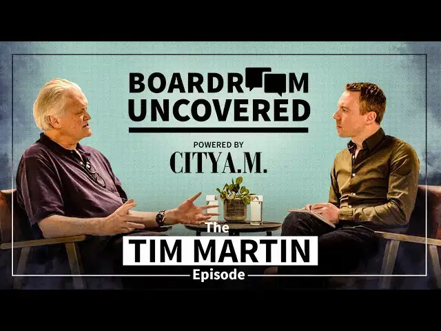 Video thumbnail for Wetherspoon boss Sir Tim Martin on Brexit, his successor and how he lost £100m | Boardroom Uncovered