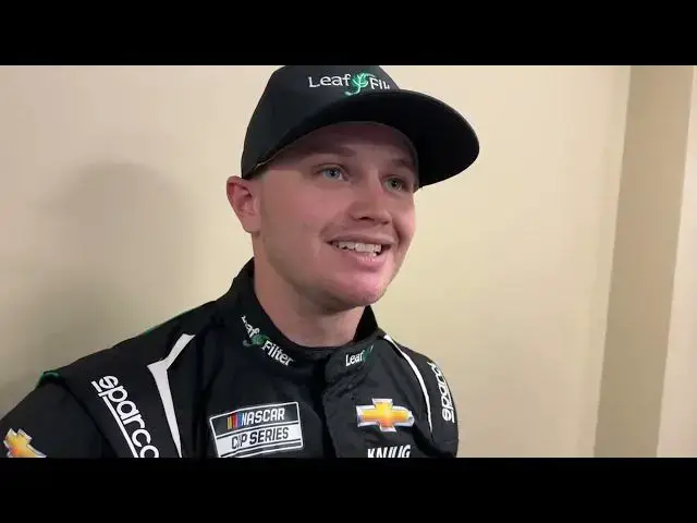 'Video thumbnail for Justin Haley Excited About Future with Rick Ware Racing'