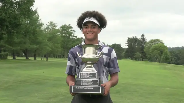 'Video thumbnail for North Chery wins 84th Connecticut Junior in extra holes'