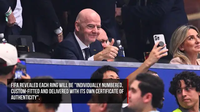 Video thumbnail for World Cup winners to be presented with Super Bowl-stye rings
