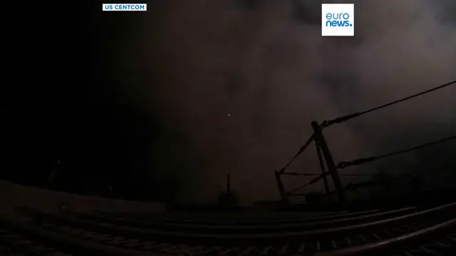 Video thumbnail for US launches more strikes on Iran as renewed standoff over Strait of Hormuz intensifies