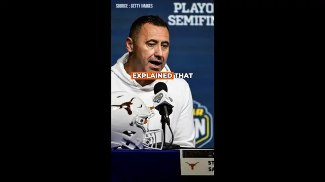 'Video thumbnail for Steve Sarkisian Defends Arch Manning’s Playing Style After Fan Criticism'