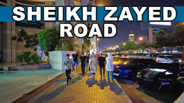 'Video thumbnail for Sheikh Zayed Road Dubai Nightlife Tour 2024'