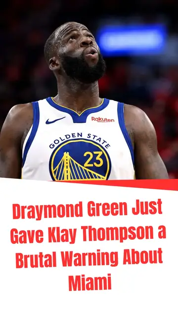 Video thumbnail for Draymond Green Just Gave Klay Thompson a Brutal Warning About Miami