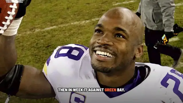 Video thumbnail for Adrian Peterson’s Impossible Comeback Became One of the Greatest NFL Seasons Ever
