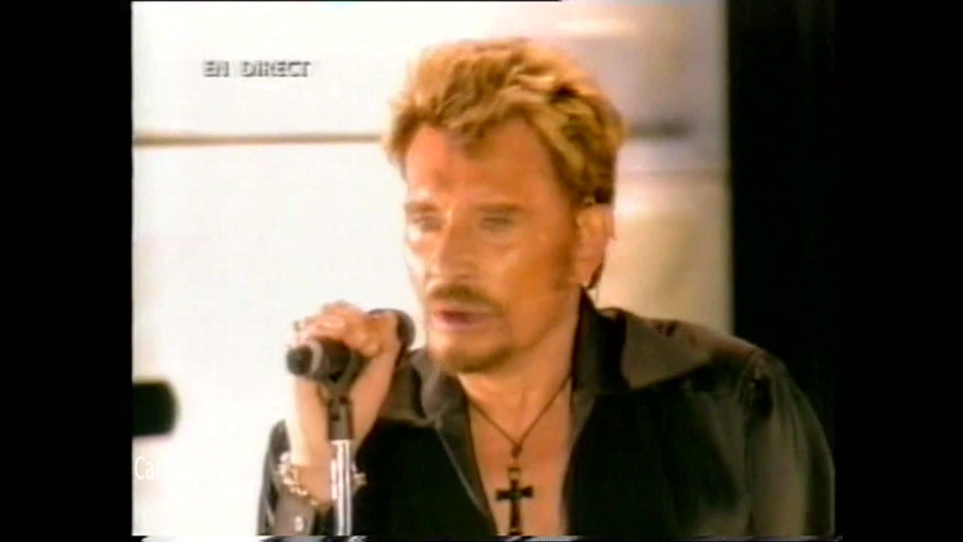 Video thumbnail for Johnny Hallyday - Aussi dur que du bois - Jusqu'à minuit - Parc des princes 2003