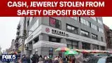 Video thumbnail for Cash and jewelry stolen from safety deposit boxes at Chinatown bank