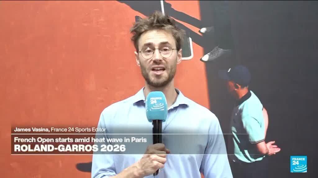 Video thumbnail for Roland-Garros 2026: French Open starts amid heat wave in Paris