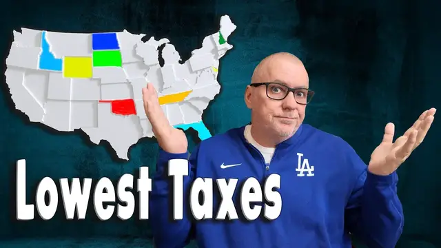 'Video thumbnail for Top 10 Amazing States With The Lowest Taxes.'
