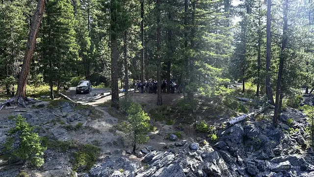 'Video thumbnail for Remains found believed to be fugitive father accused of killing his daughters'