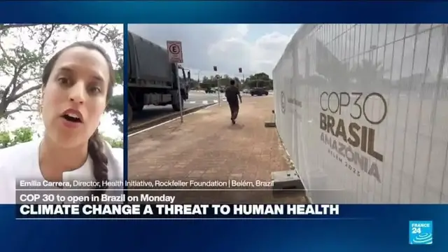 'Video thumbnail for 'Health is the face of climate change': how can cities mitigate the impact of global warming'