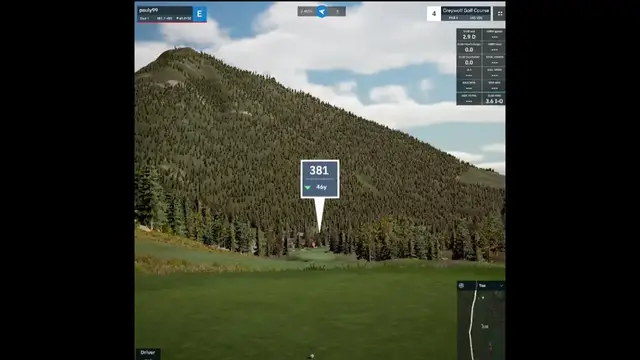 'Video thumbnail for GSPro - Greywolf Golf Course - A Few Holes'