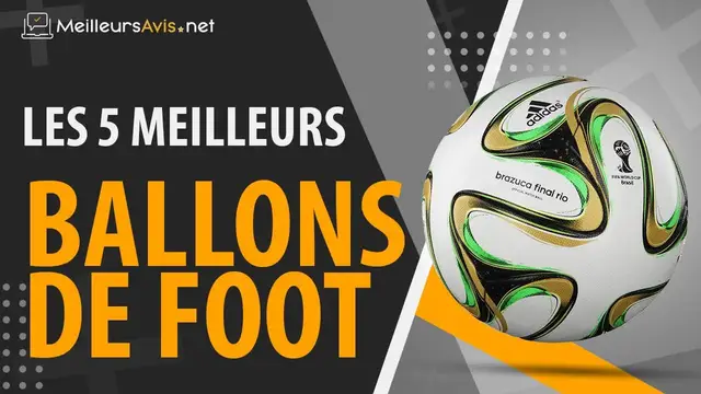 Video thumbnail for ⭐️ MEILLEUR BALLON DE FOOT - Avis & Guide d'achat (Comparatif 2021)
