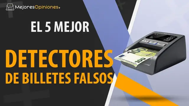 Video thumbnail for ⭐️ MEJOR DETECTOR DE BILLETES FALSOS - Reseñas y Guía de compra (Comparativa 2021)