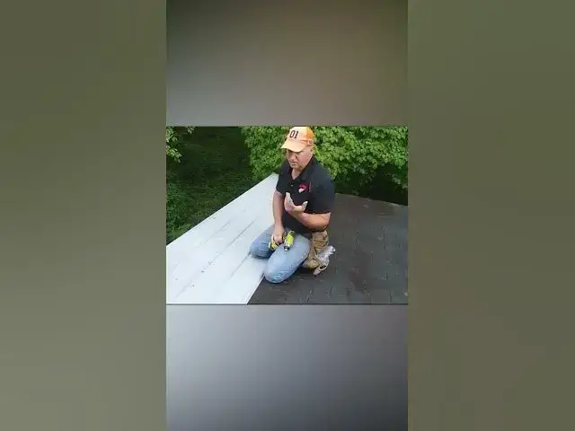 Video thumbnail for Mobile Home Metal Roof Overhang #Shorts