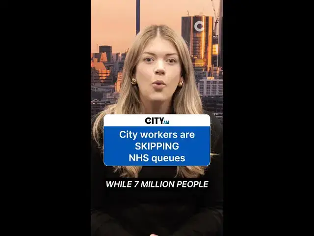 Video thumbnail for Why City workers are SKIPPING NHS queues 🏥