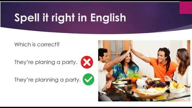 Video thumbnail for Test your English:  Spelling Verbs with -ing endings