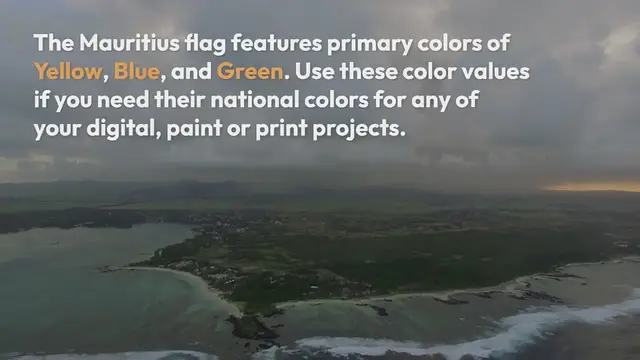 Video thumbnail for Mauritius Flag Colors