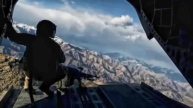 Video thumbnail for U.S. Army Chinooks Transport Pararescuemen In Afghanistan
