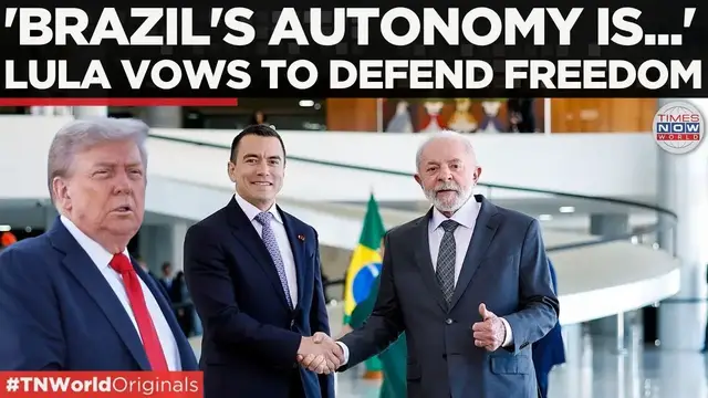 'Video thumbnail for 'It Is Possible To Resolve Conflict...' Lula Warns Trump Over Tariff, Says, 'We'll Defend Our...''
