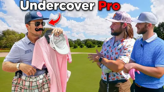 Video thumbnail for Sandbagging a Golfer with a HIDDEN TOUR PLAYER...