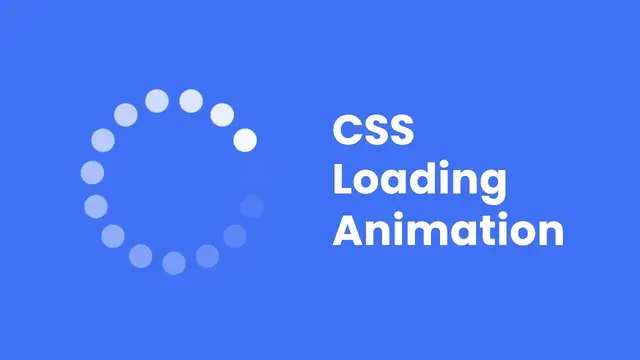 Video thumbnail for How to make a Loader in HTML & CSS _ Website Loading Animation