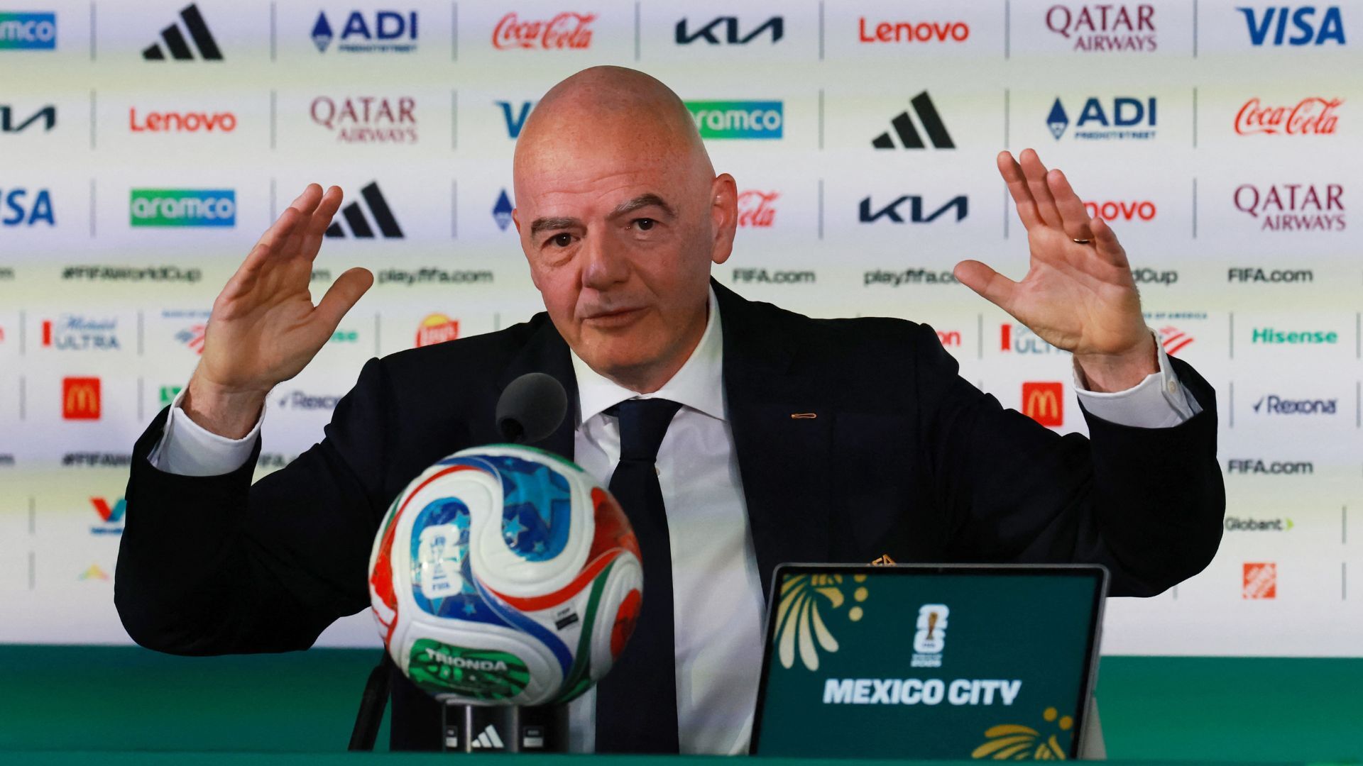Video thumbnail for World Cup Day 1: Biggest ever kicks off amid visa rows, war on Iran, and soaring costs