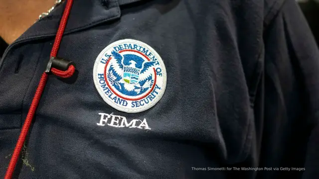 'Video thumbnail for FEMA workers put on leave after signing letter criticizing Trump leadership'