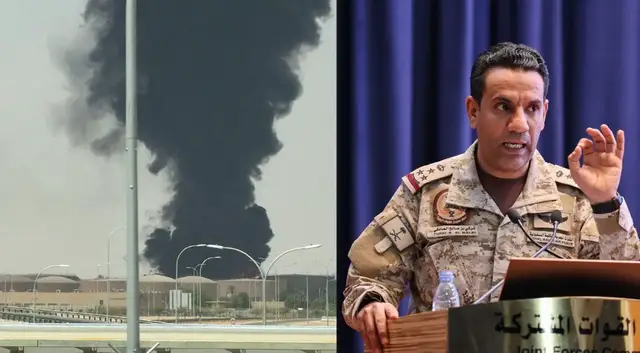 Video thumbnail for Saudi Arabia says it intercepted Houthi missile targeting Riyadh