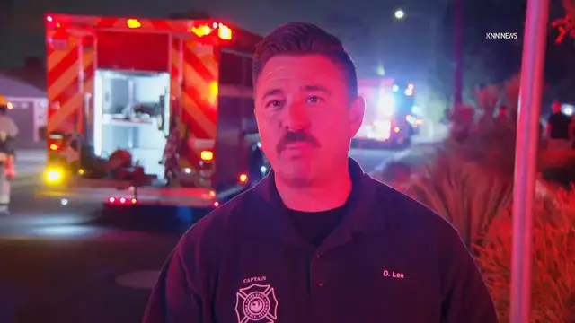 Video thumbnail for US, Phoenix: Phoenix 8th Avenue Fire With Sound On Tape.
