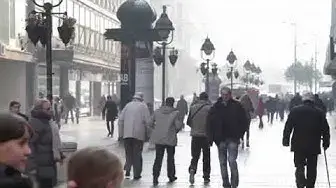 Video thumbnail for crowded streets, sidewalks and alleys