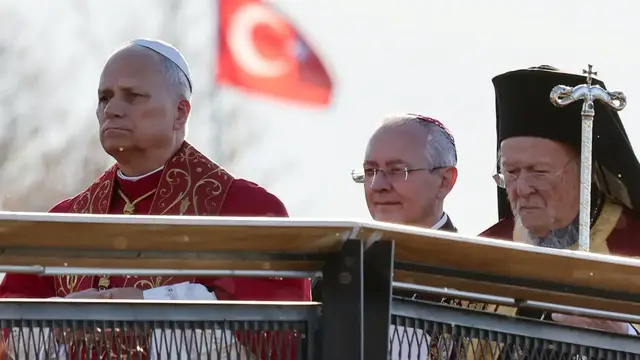Video thumbnail for Pope Leo XIV in Turkiye: Pontiff meets Eastern Orthodox leaders