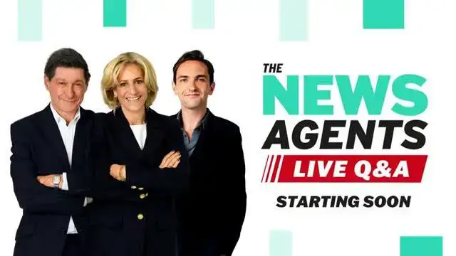 'Video thumbnail for Live Q&A with Jon Sopel and Lewis Goodall | The News Agents'