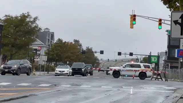 Video thumbnail for US: Coastal Flooding Inundates Ocean City, New Jersey During Nor’easter.