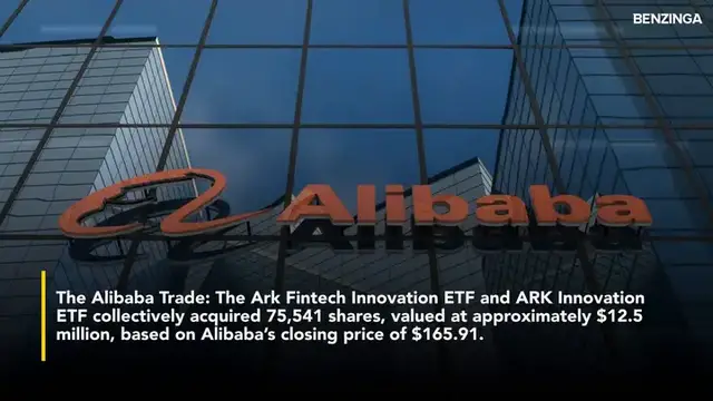 'Video thumbnail for Cathie Wood Goes Big On Chinese Tech- Ark Invest Places $26 Million Bet On Alibaba And Baidu, Dumps Palantir Stock'