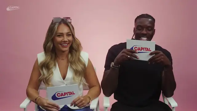 'Video thumbnail for Love Island's Meg and Dejon on why he pointed out the cameras | Capital'