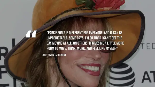 Video thumbnail for NEWS OF THE WEEK: Carly Simon reveals Parkinson's disease diagnosis.