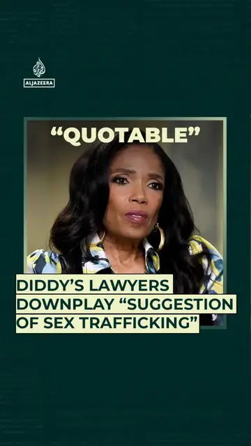 Video thumbnail for Diddy’s lawyers downplay “suggestion of sex-trafficking”
