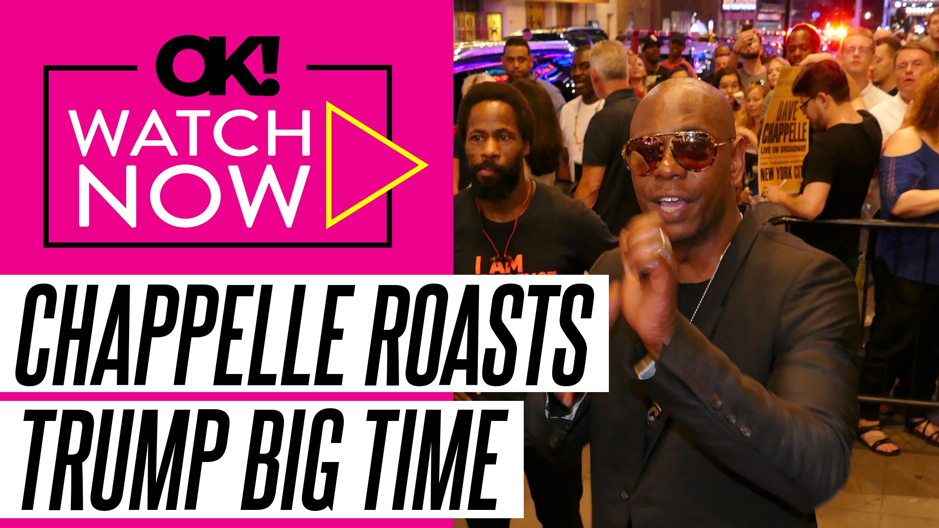 Video thumbnail for Dave Chappelle Turns on 'Petty' Donald Trump in Major Shift From 2016