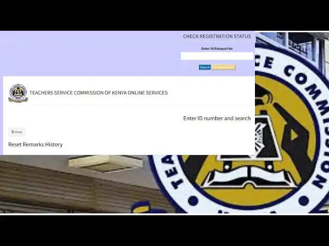 'Video thumbnail for How To Check And Download Your TSC Number'