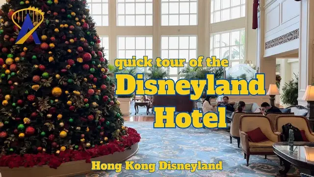 'Video thumbnail for Tour of Disneyland Hotel at Hong Kong Disneyland'