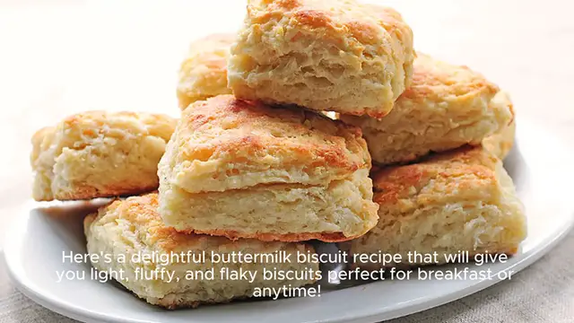Video thumbnail for Buttermilk biscuit recipe