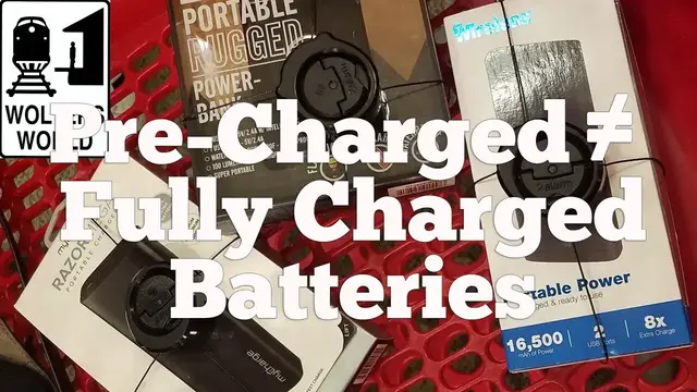 'Video thumbnail for Pre-Charged Battery DOES NOT EQUAL Fully Charged Battery'